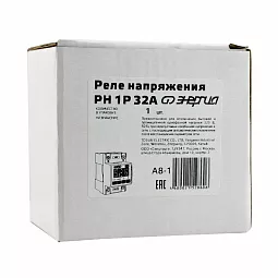 Купить Реле контроля напряжения цифровое Энергия РН 32А (1P) в Новосибирске