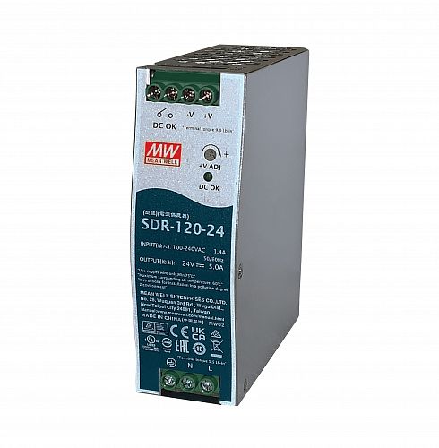 Купить SDR-120-24  источник питания АC/DC, 230В/24В в Новосибирске от производителя - фото №2